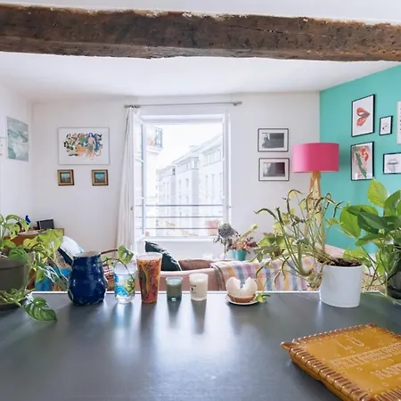 شقة Vibrant & Enchanting 1bd Le Marais! باريس