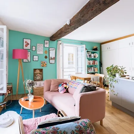 Vibrant & Enchanting 1bd Le Marais!
